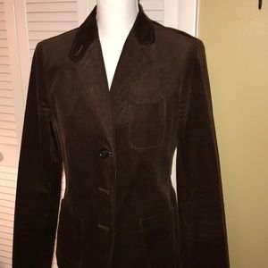 Talbots Corduroy blazer.
